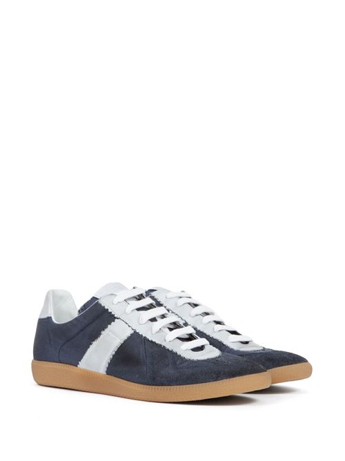 Grey calf suede sneakers MAISON MARGIELA | S57WS0504P8152HA737